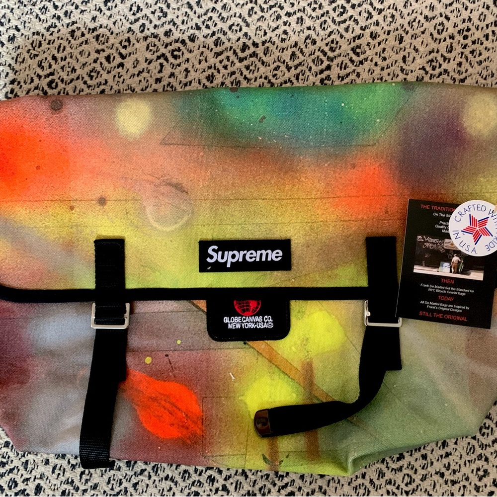 Supreme / De Martin Canvas Messenger Bag